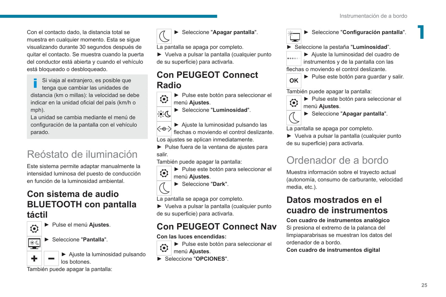 2021-2023 Peugeot 208/e-208 Manuel du propriétaire | Espagnol