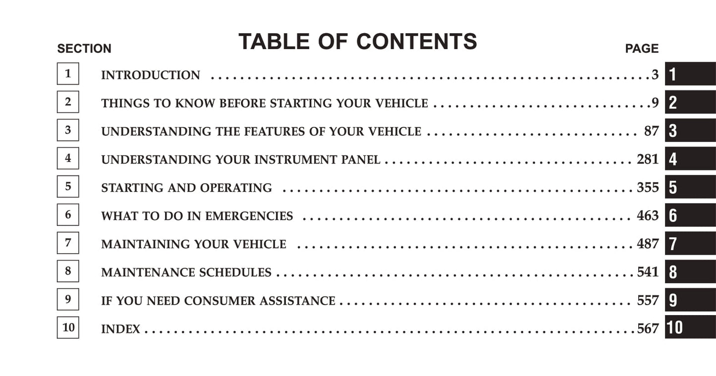2012 Dodge Charger Owner's Manual | English