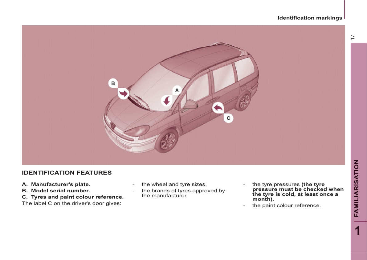 2013-2014 Peugeot 807 Manuel du propriétaire | Anglais