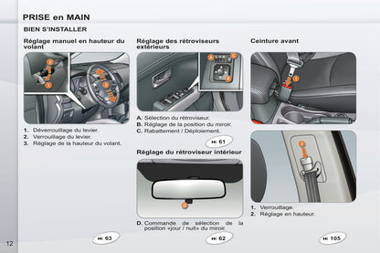 2011-2012 Peugeot 4007 Manuel du propriétaire | Français