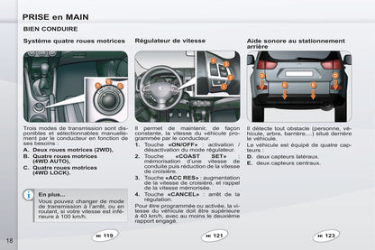 2011-2012 Peugeot 4007 Manuel du propriétaire | Français