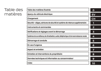 2019 Nissan Leaf Owner's Manual | French