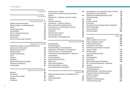 2021-2023 Peugeot 508 Owner's Manual | Dutch