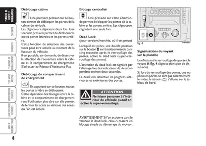 2012-2013 Fiat Strada Owner's Manual | French