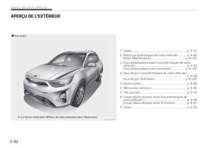 2017-2018 Kia Stonic Bedienungsanleitung | Französisch