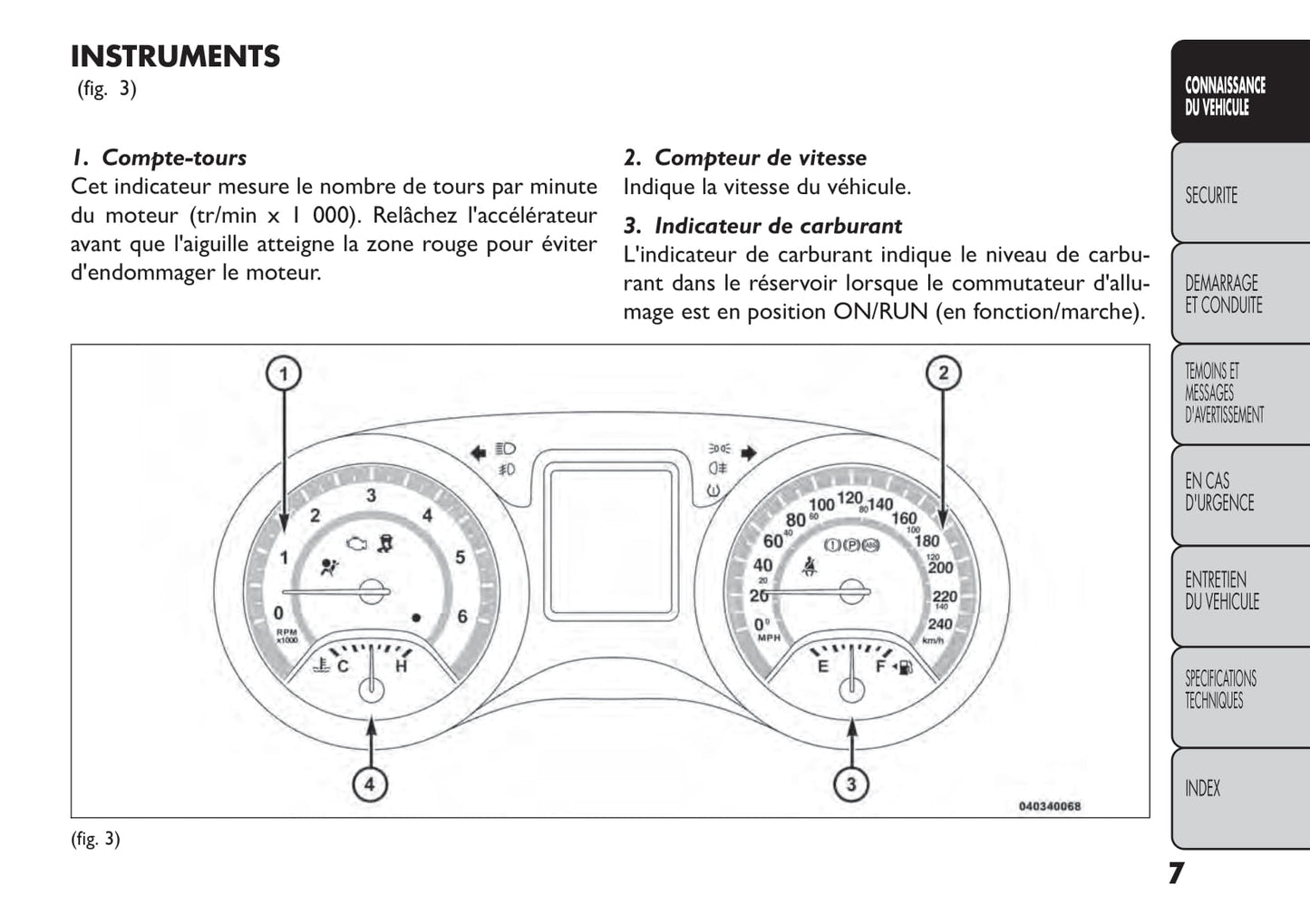 2011-2016 Fiat Freemont Manuel du propriétaire | Français