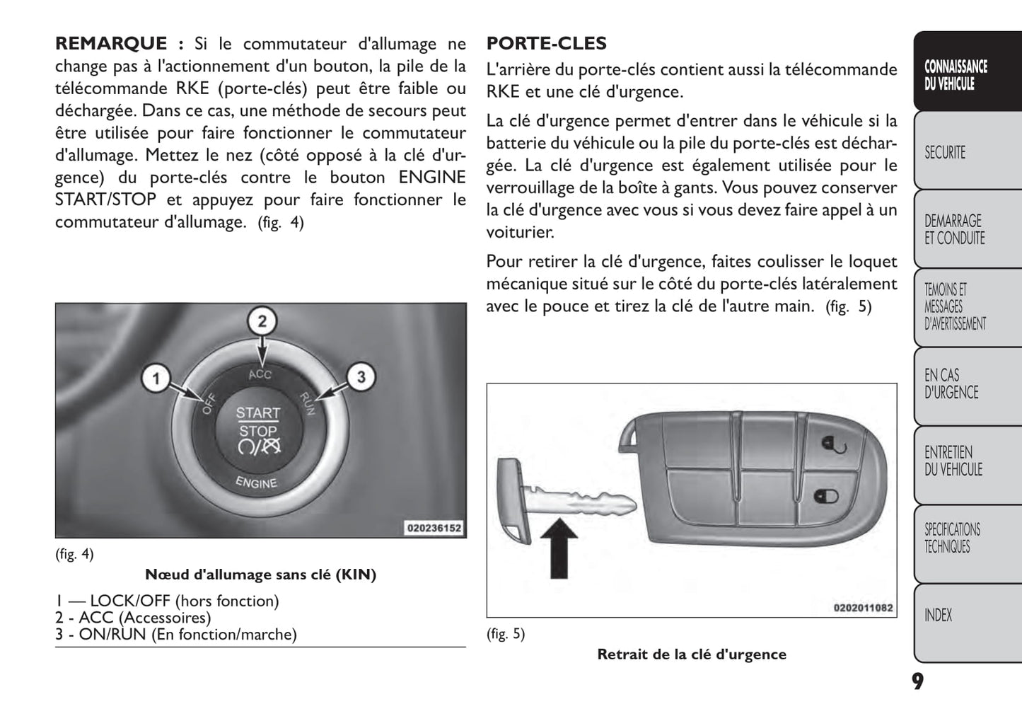 2011-2016 Fiat Freemont Manuel du propriétaire | Français