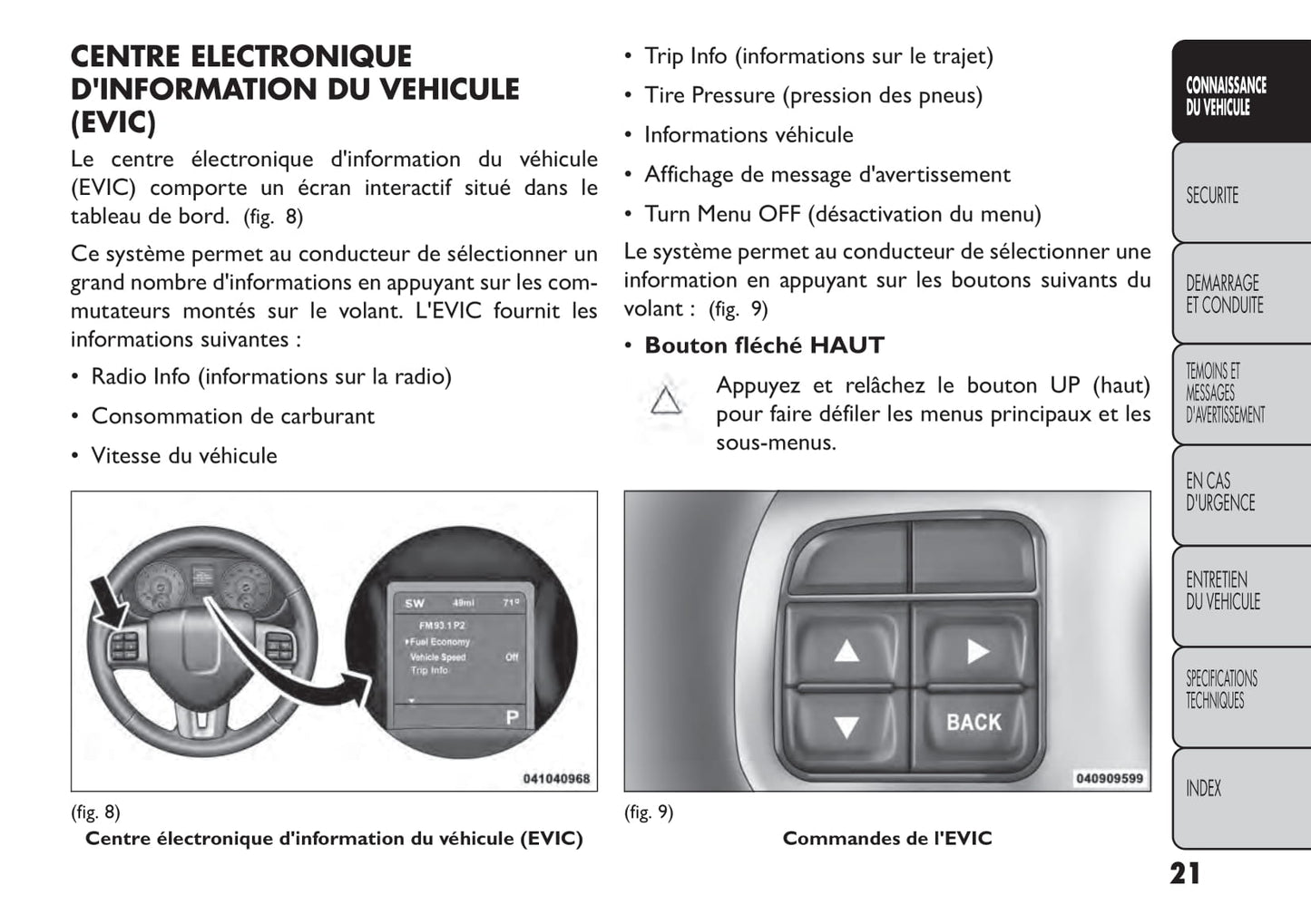 2011-2016 Fiat Freemont Manuel du propriétaire | Français