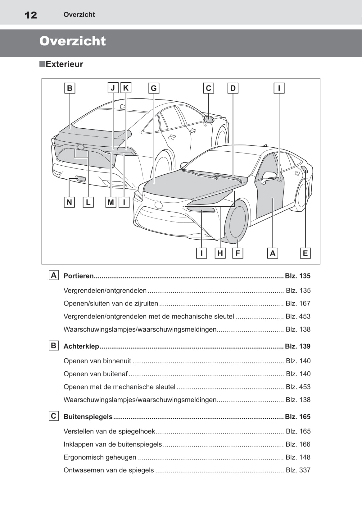 2021-2023 Toyota Mirai Manuel du propriétaire | Néerlandais