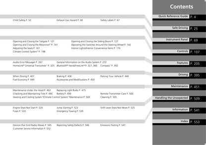 2016 Honda Odyssey Owner's Manual | English