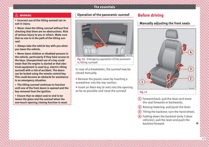 2012-2015 Seat Ibiza Bedienungsanleitung | Englisch