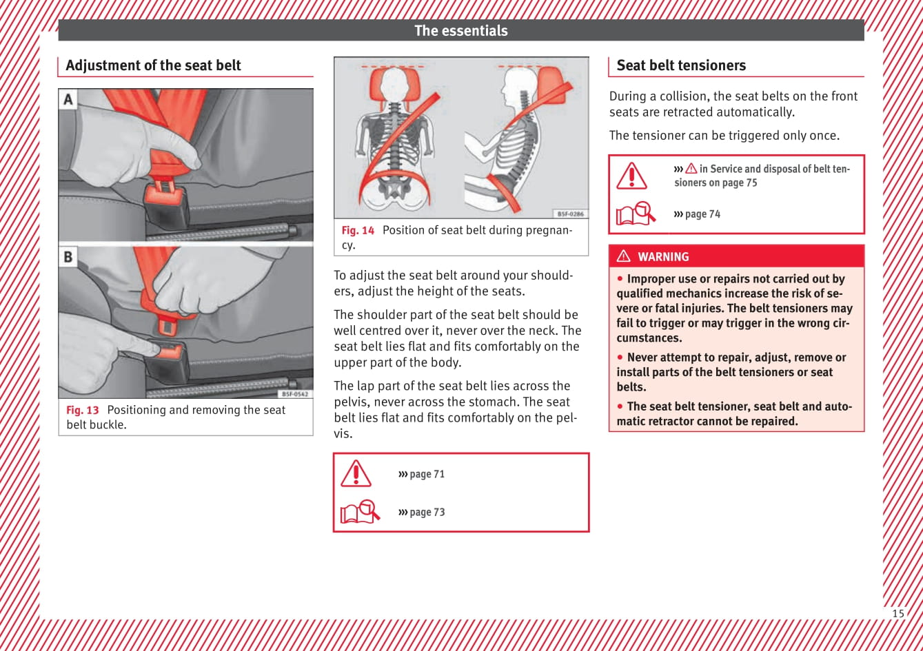 2015-2016 Seat Ibiza Owner's Manual | English