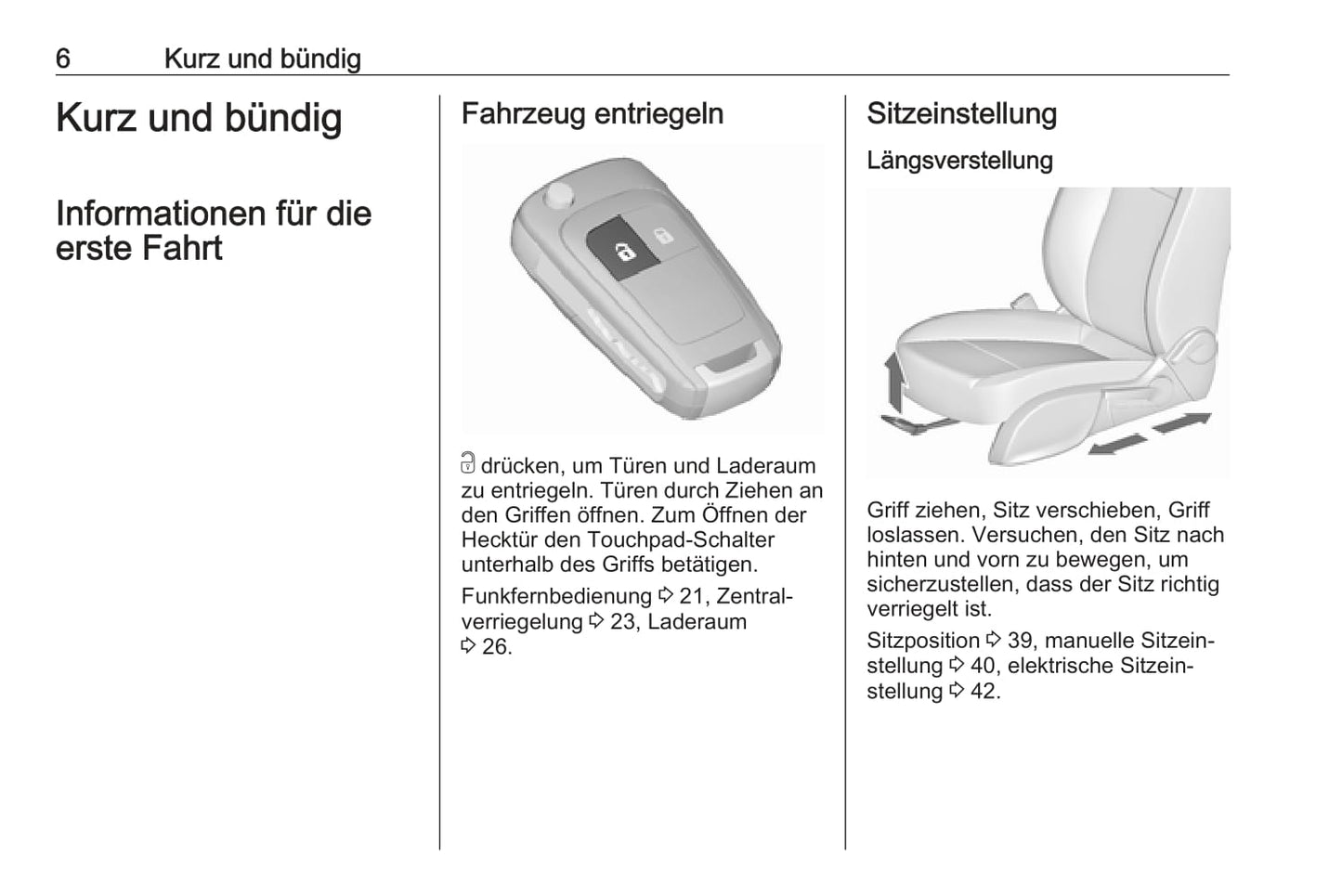 2017-2018 Opel Zafira/Zafira Tourer Bedienungsanleitung | Deutsch