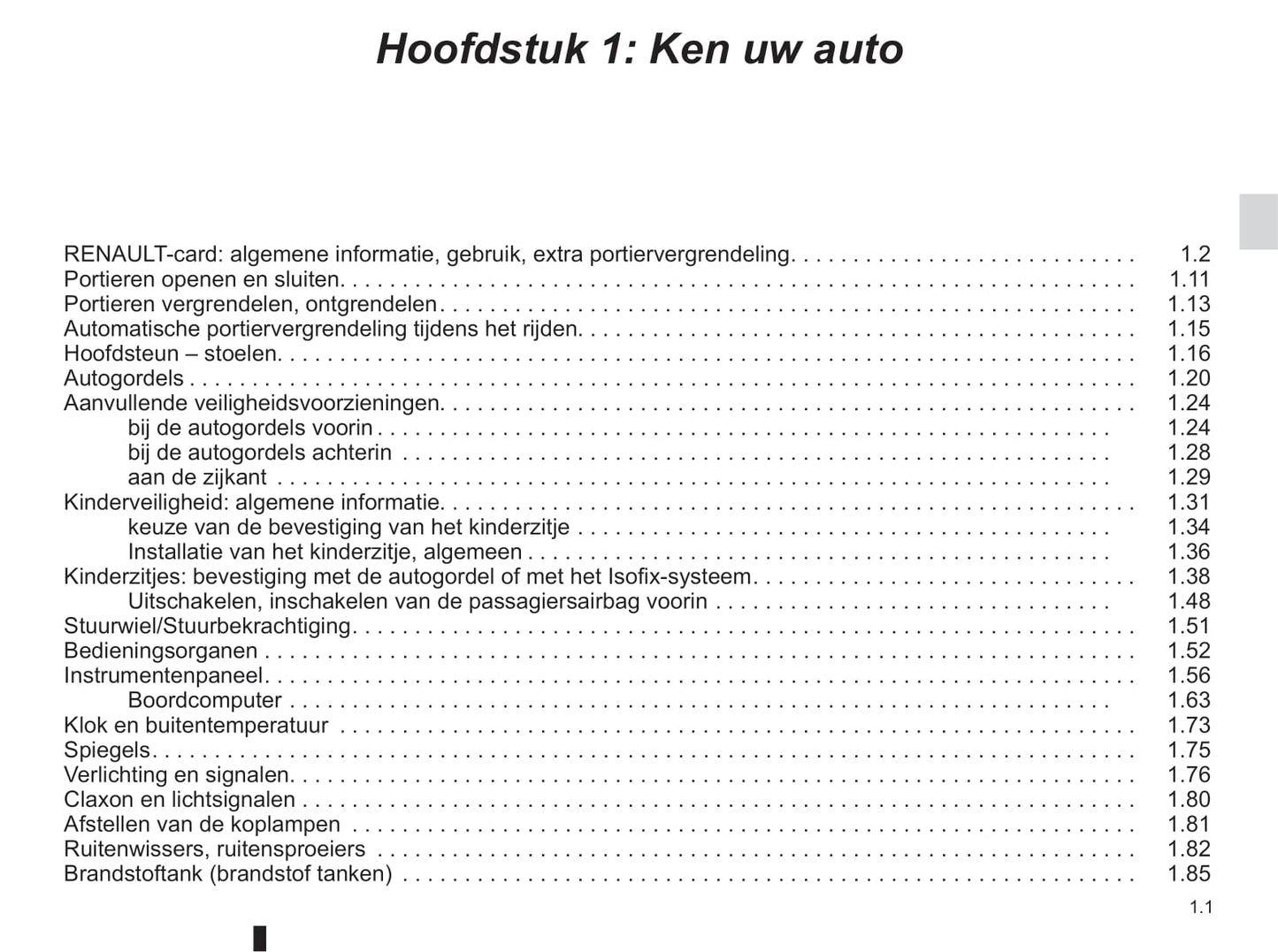 2016-2017 Renault Clio Gebruikershandleiding | Nederlands