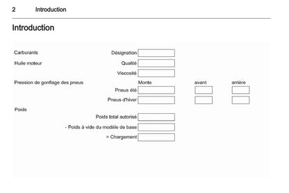 2012-2013 Opel Meriva Owner's Manual | French