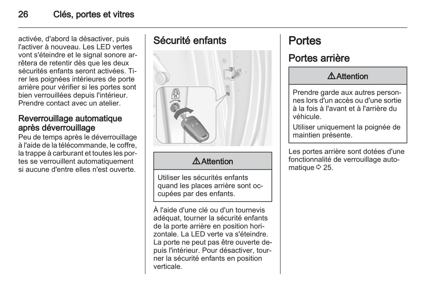 2012-2013 Opel Meriva Manuel du propriétaire | Français