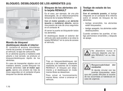 2010-2015 Renault Laguna Manuel du propriétaire | Espagnol