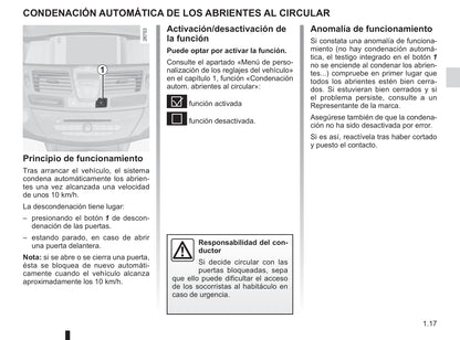 2014-2015 Renault Laguna/Laguna Coupé Owner's Manual | Spanish