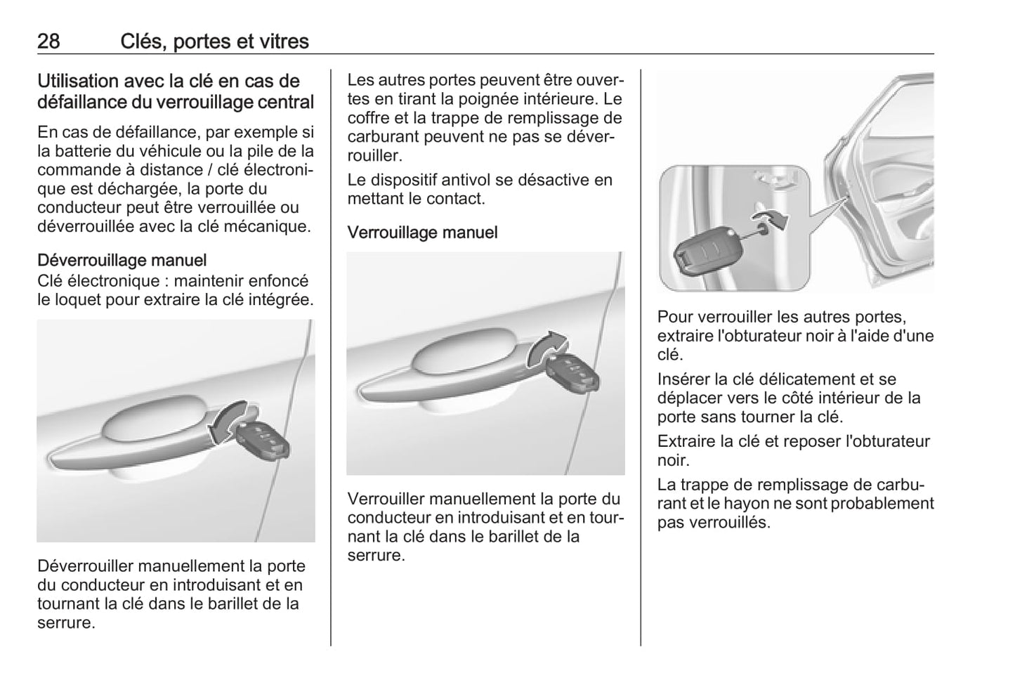 2018 Opel Grandland X Owner's Manual | French