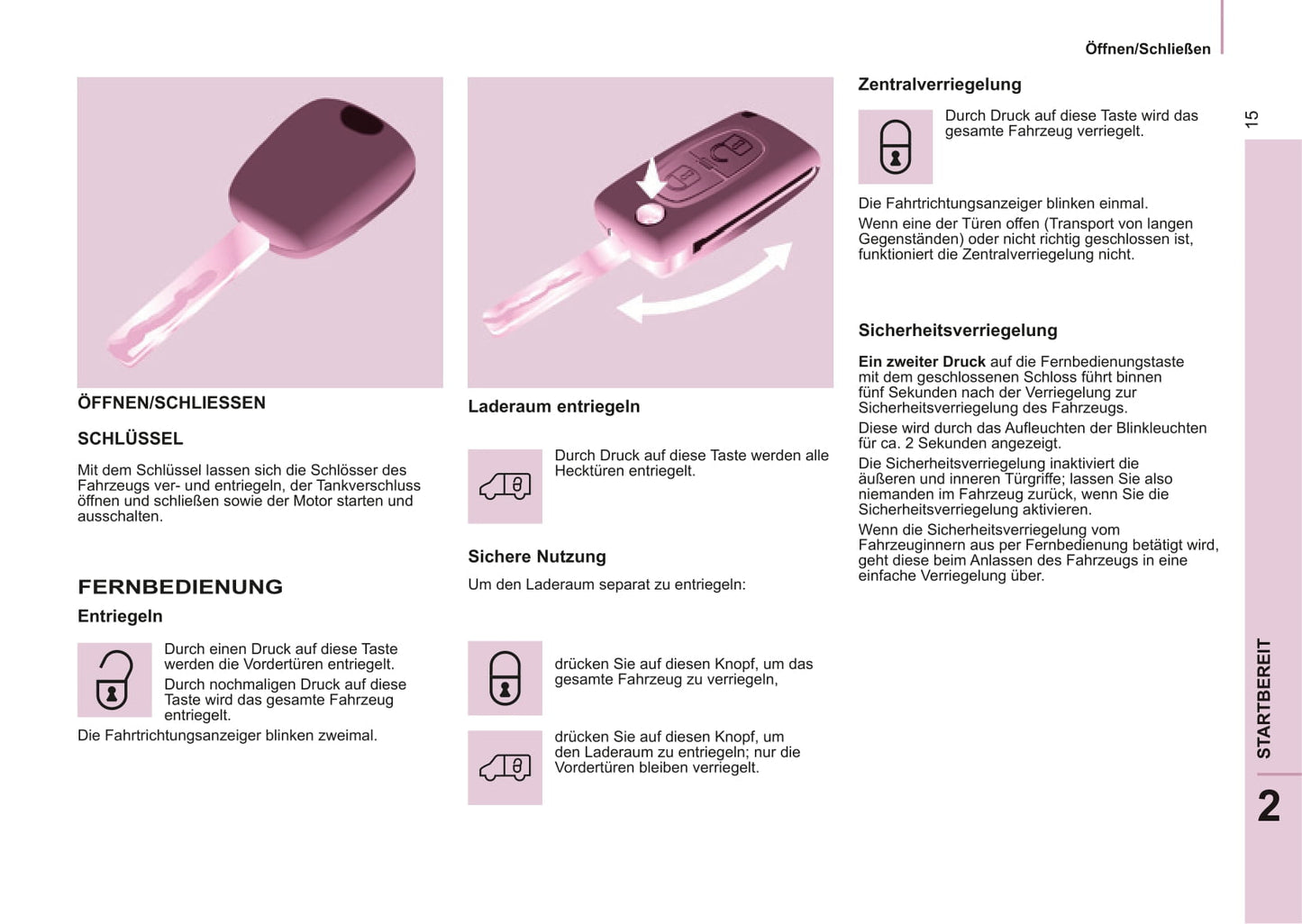 2014-2015 Citroën Berlingo Gebruikershandleiding | Duits