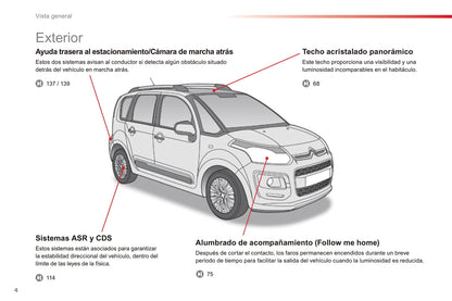 2013-2017 Citroën C3 Picasso Manuel du propriétaire | Espagnol