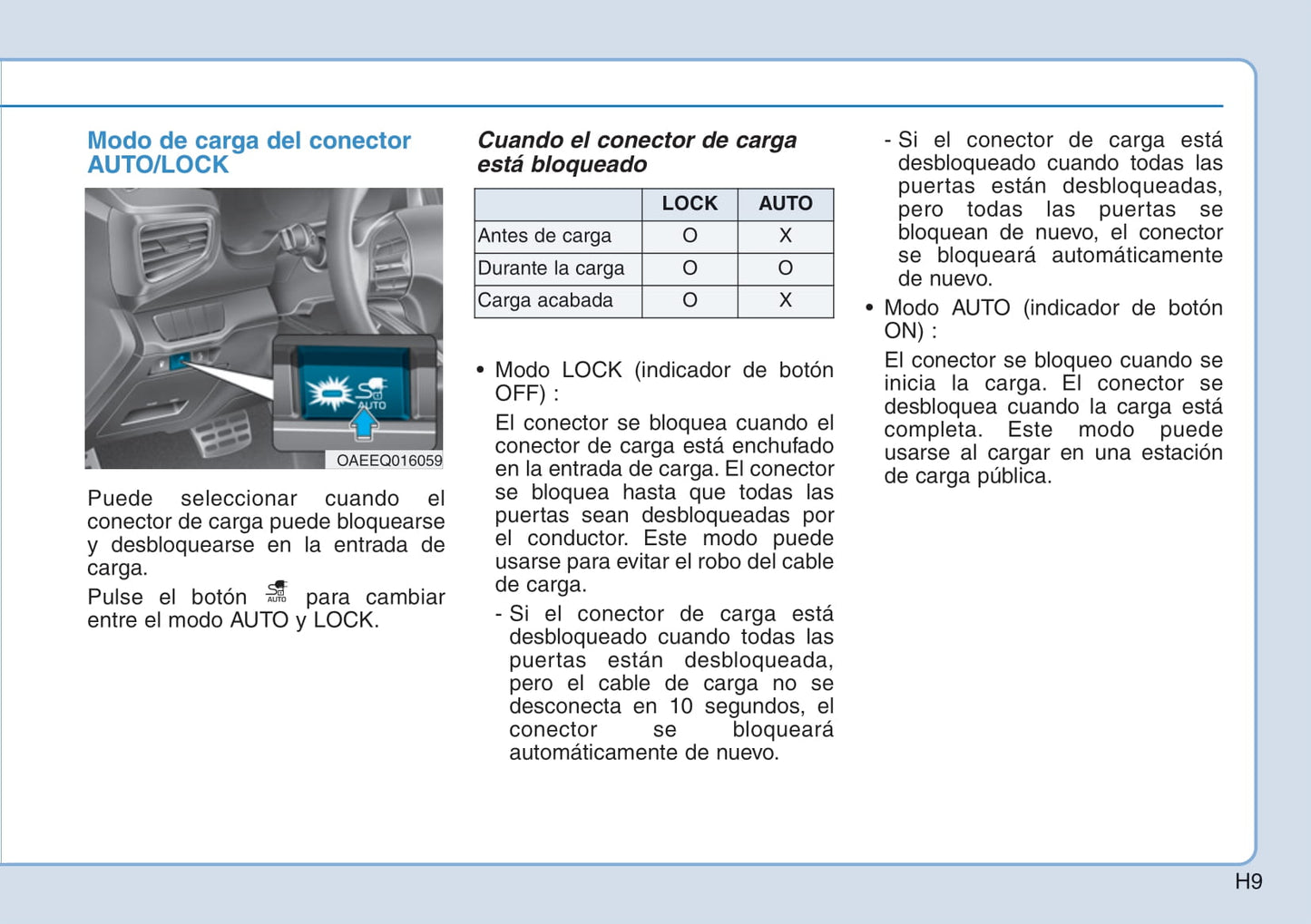 2017-2018 Hyundai Ioniq Hybrid Bedienungsanleitung | Spanisch