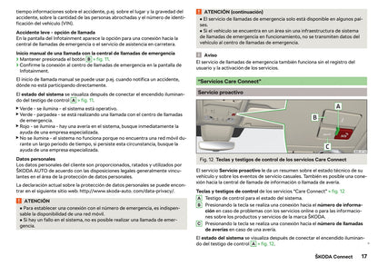 2019-2020 Skoda Octavia Owner's Manual | Spanish