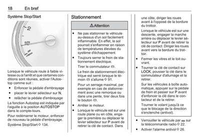 2016-2017 Opel Antara Owner's Manual | French