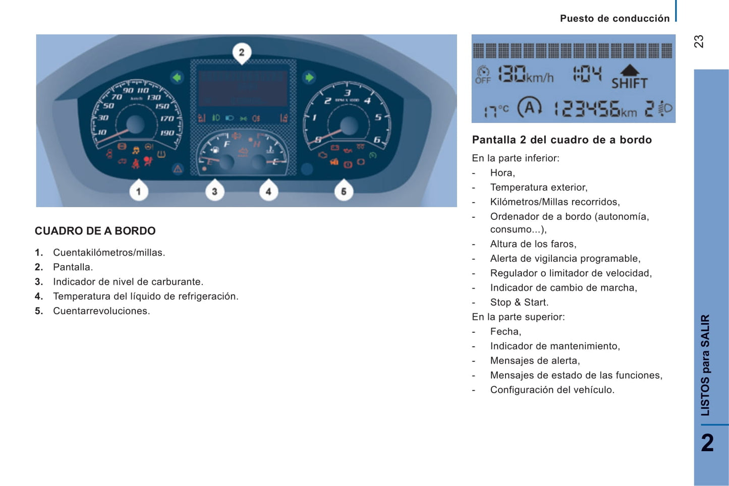 2014-2015 Peugeot Boxer Manuel du propriétaire | Espagnol