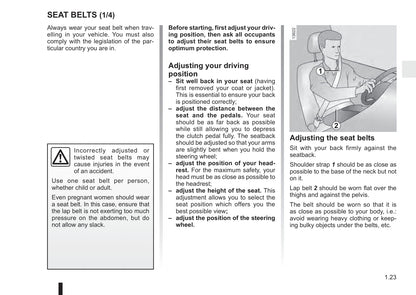 2016 Renault Mégane Owner's Manual | English