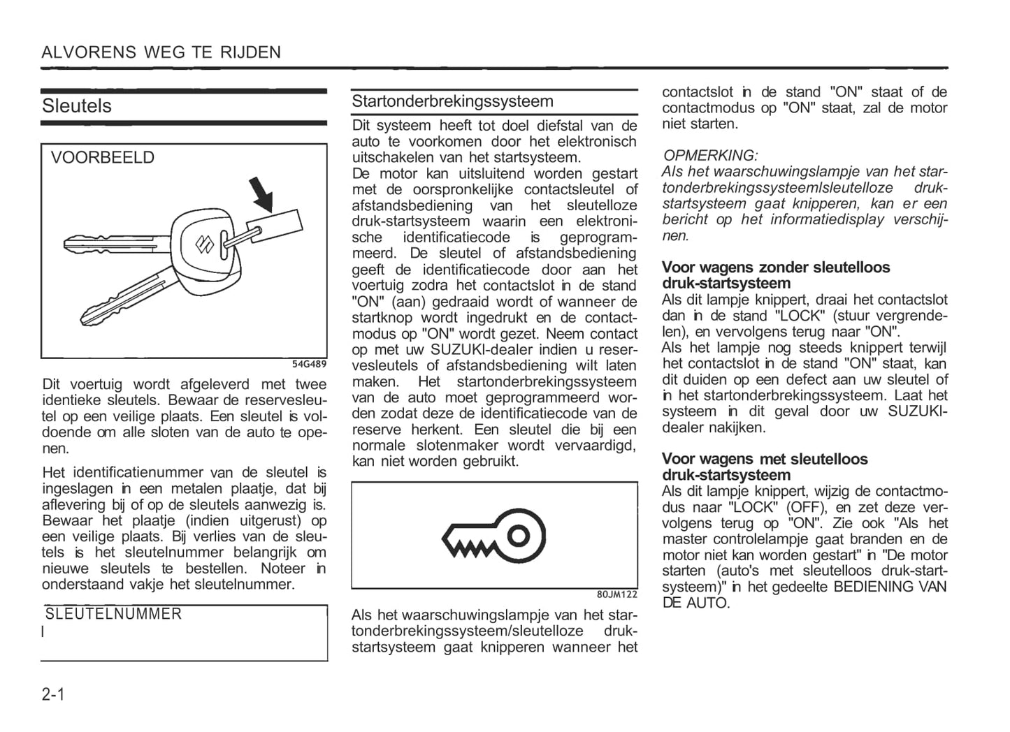 2013-2014 Suzuki S-Cross Owner's Manual | Dutch