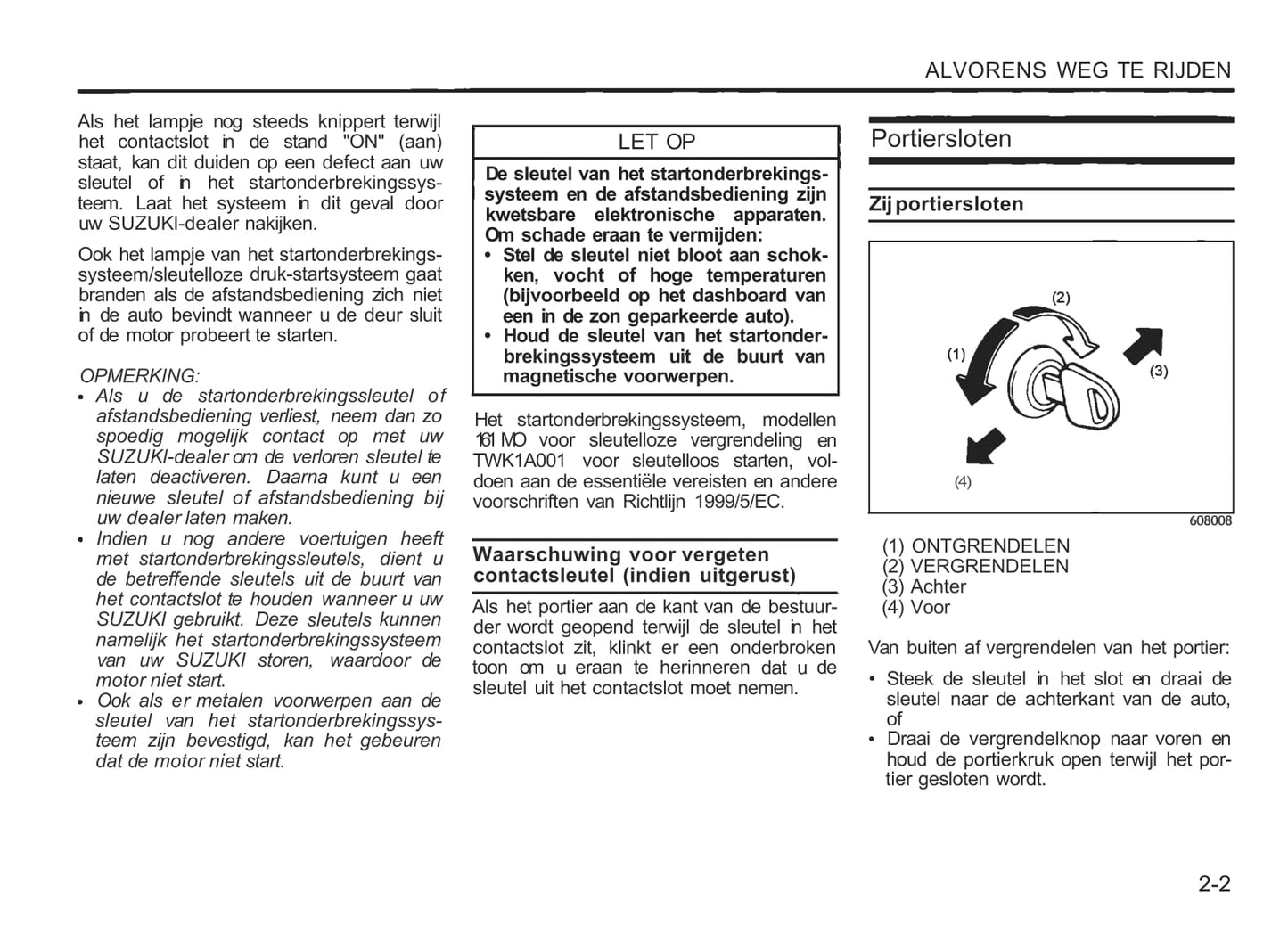 2013-2014 Suzuki S-Cross Owner's Manual | Dutch