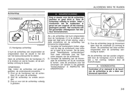 2013-2014 Suzuki S-Cross Bedienungsanleitung | Niederländisch