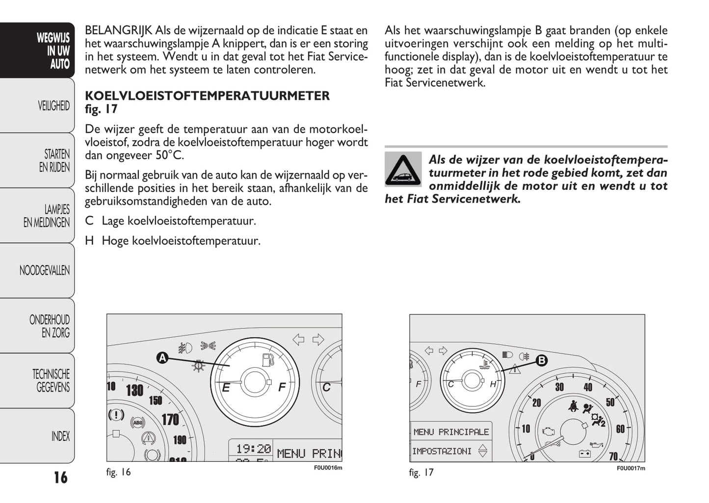 2010-2011 Fiat Punto Evo Bedienungsanleitung | Niederländisch