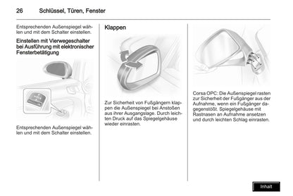 2009-2010 Opel Corsa Bedienungsanleitung | Deutsch