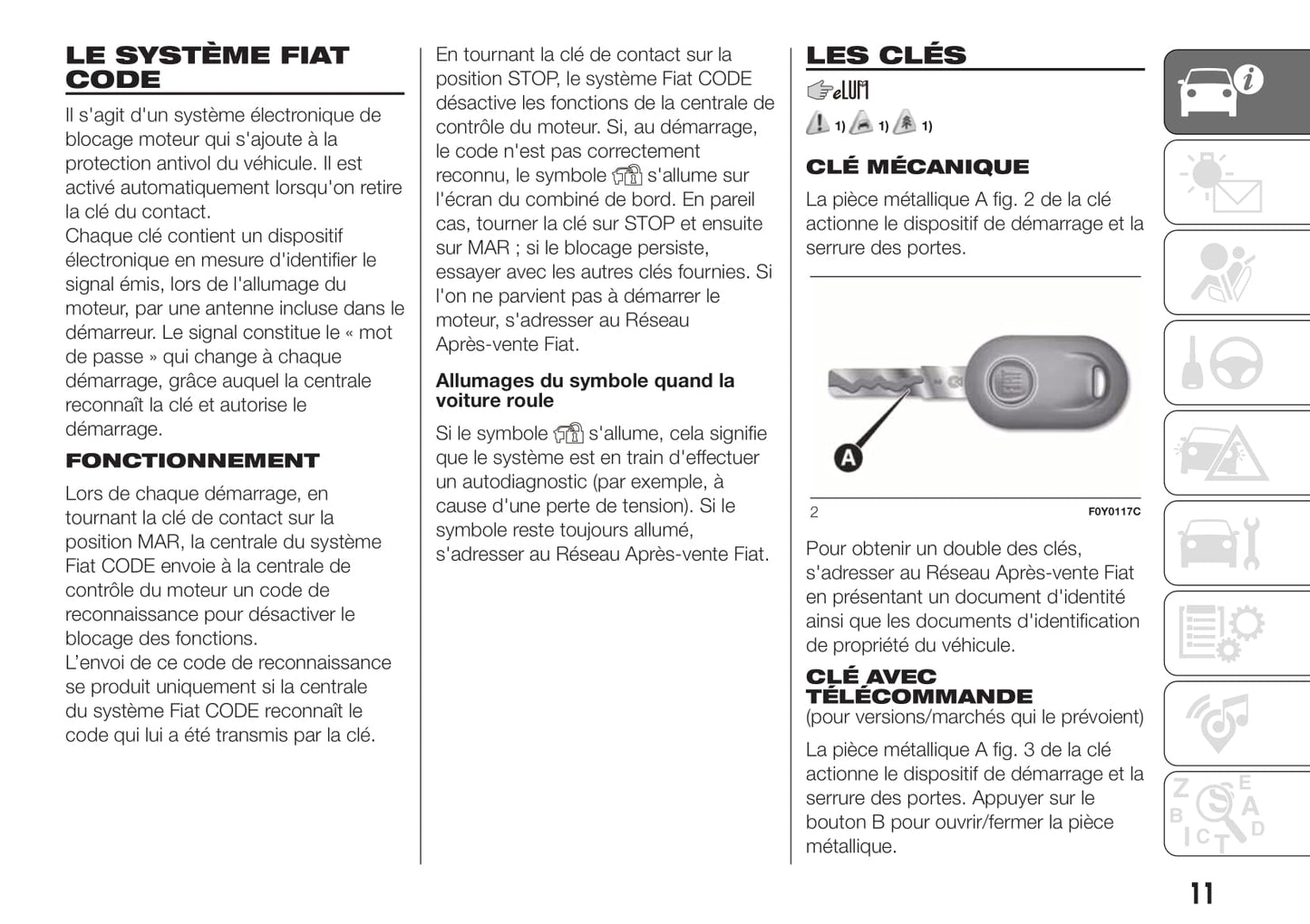 2018-2019 Fiat 500L Gebruikershandleiding | Frans