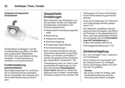 2011-2012 Opel Insignia Owner's Manual | German