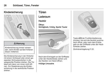 2011-2012 Opel Insignia Bedienungsanleitung | Deutsch