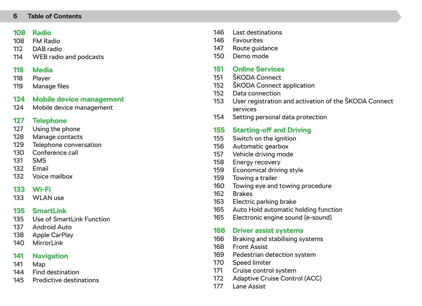 2020-2021 Skoda Enyaq iV Owner's Manual | English