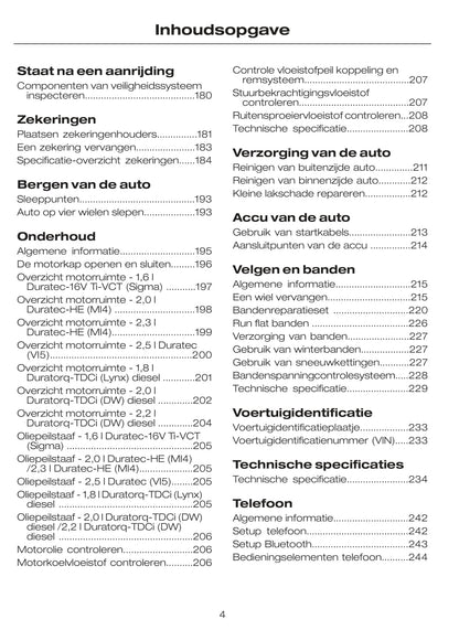 2009-2010 Ford Mondeo Gebruikershandleiding | Nederlands