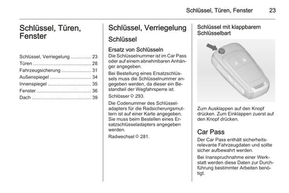 2014 Opel Astra Bedienungsanleitung | Deutsch