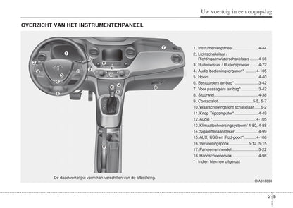 2017-2020 Hyundai i10 Manuel du propriétaire | Néerlandais