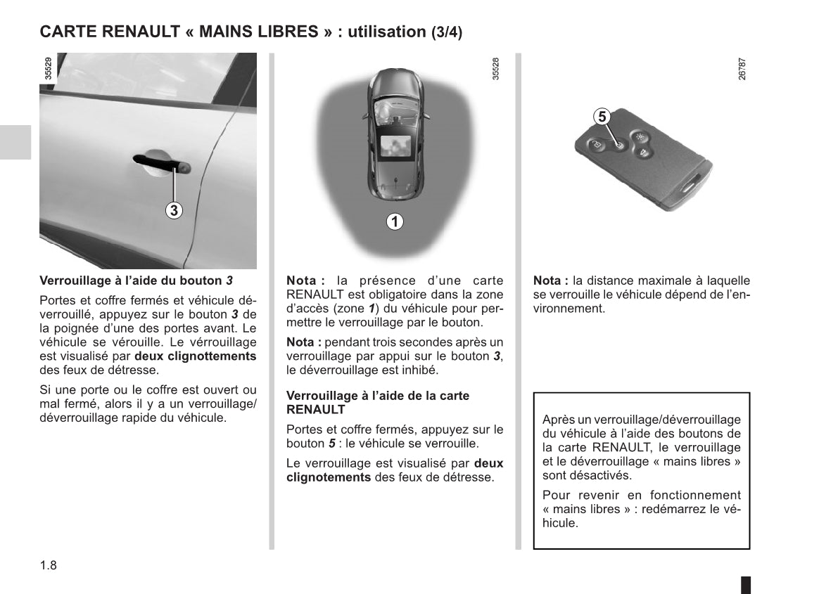 2015-2016 Renault Clio Owner's Manual | French