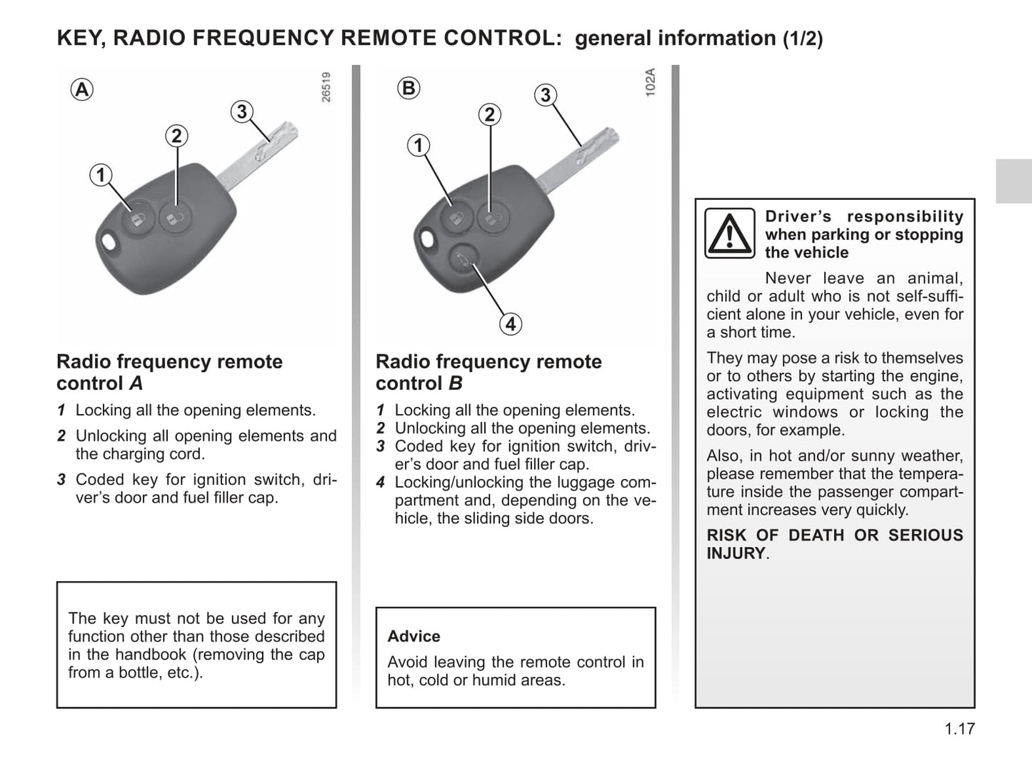 2020-2021 Renault Kangoo Z.E. Owner's Manual | English