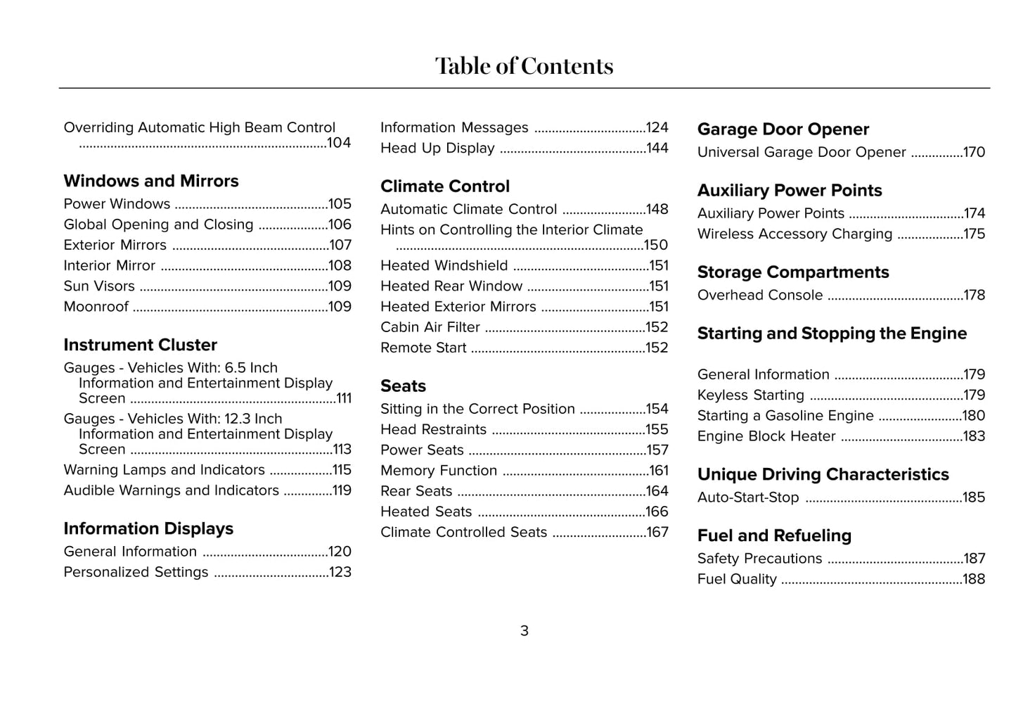 2020 Lincoln Corsair Owner's Manual | English