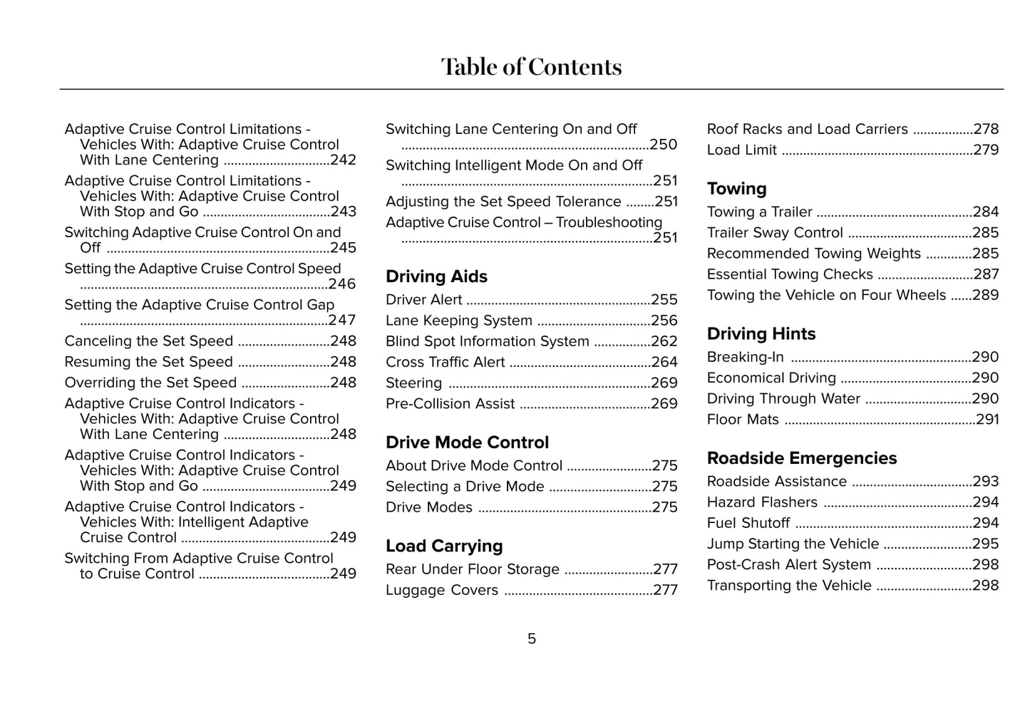 2020 Lincoln Corsair Owner's Manual | English