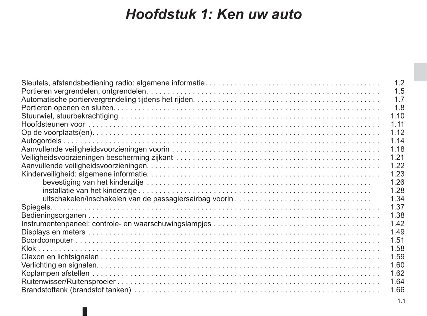 2014-2018 Dacia Duster Manuel du propriétaire | Néerlandais