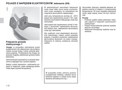 2018-2019 Renault Zoe Owner's Manual | Polish