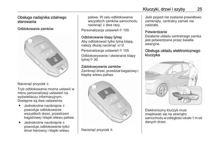 2020 Opel Crossland X Owner's Manual | Polish