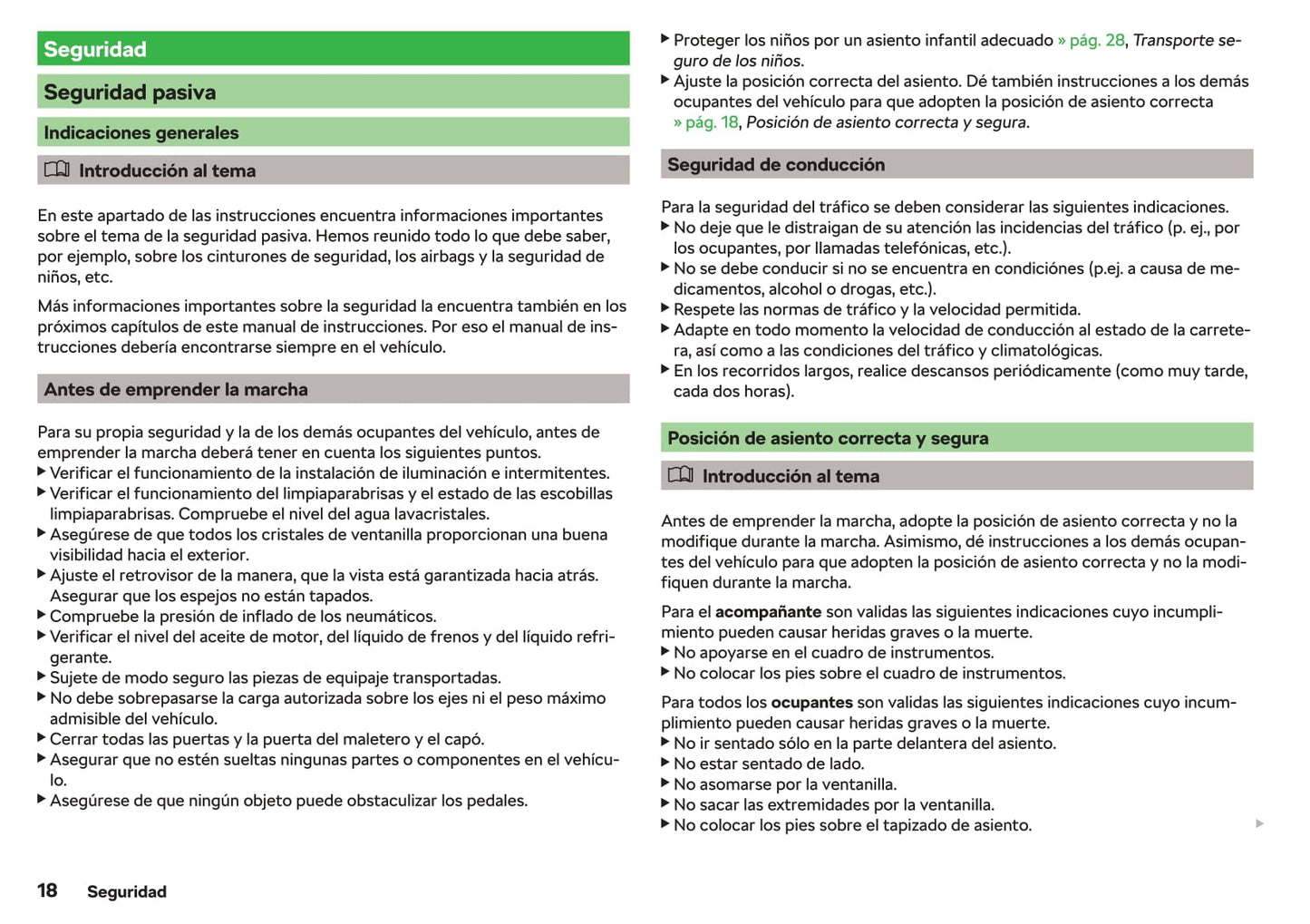 2019-2020 Skoda Fabia Gebruikershandleiding | Spaans